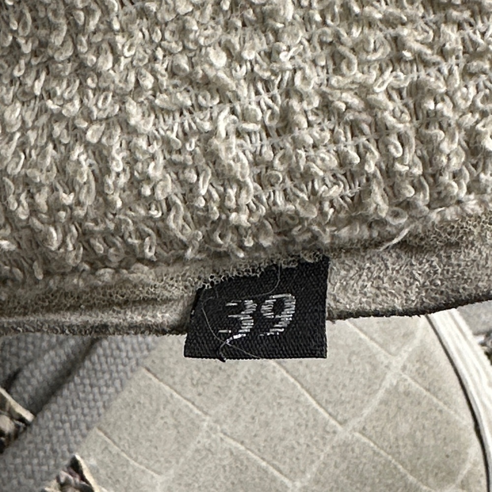 P448 Star Snakeskin Embossed & Grey Suede Hidden Heel High Top Sneaker Sz EU 38 - Picture 8 of 16
